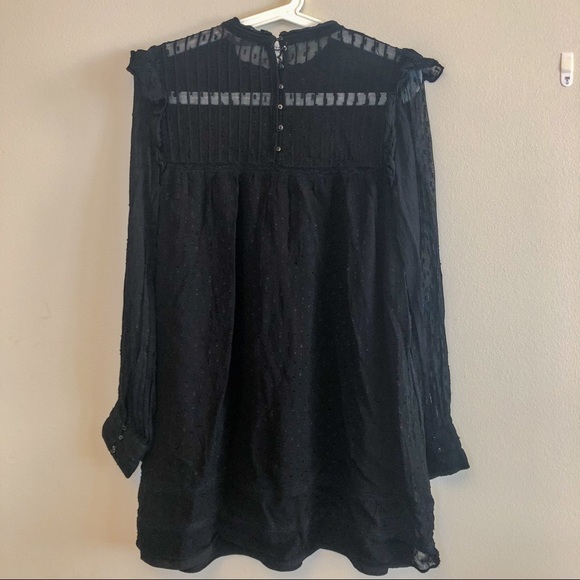 Zara Trafaluc Collection- Black Blouse - Picture 2 of 5